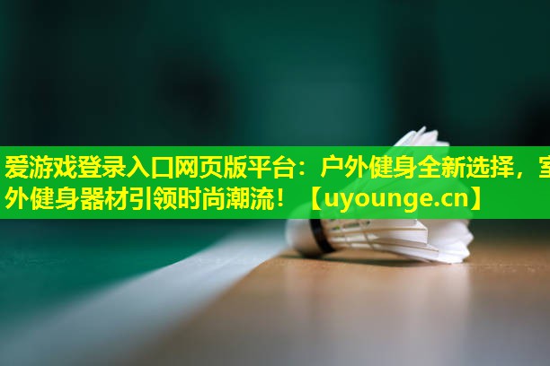 爱游戏登录入口网页版平台：户外健身全新选择，室外健身器材引领时尚潮流！