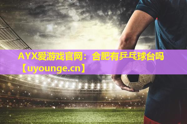 AYX爱游戏官网：合肥有乒乓球台吗