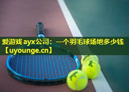 爱游戏ayx公司：一个羽毛球场地多少钱