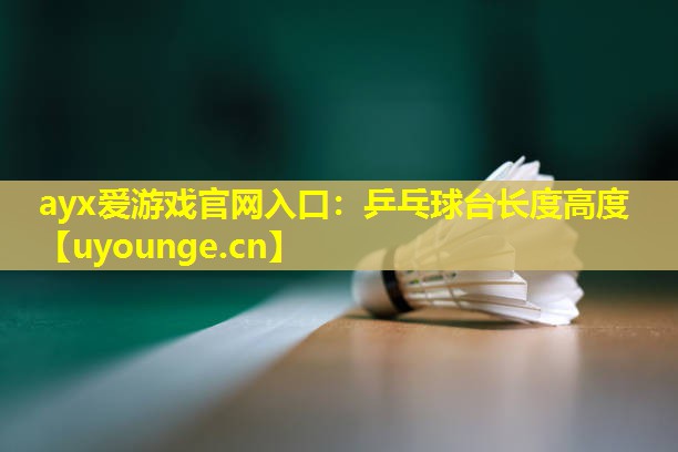 乒乓球台长度高度 乒乓球台长度高度