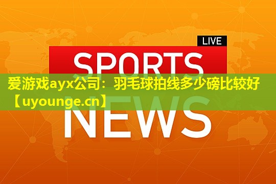 羽毛球拍线多少磅比较好 羽毛球拍线多少磅比较好